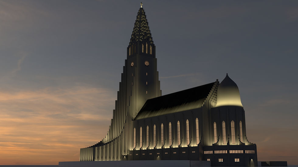 Endurnýjun lýsingar í Hallgrímskirkju