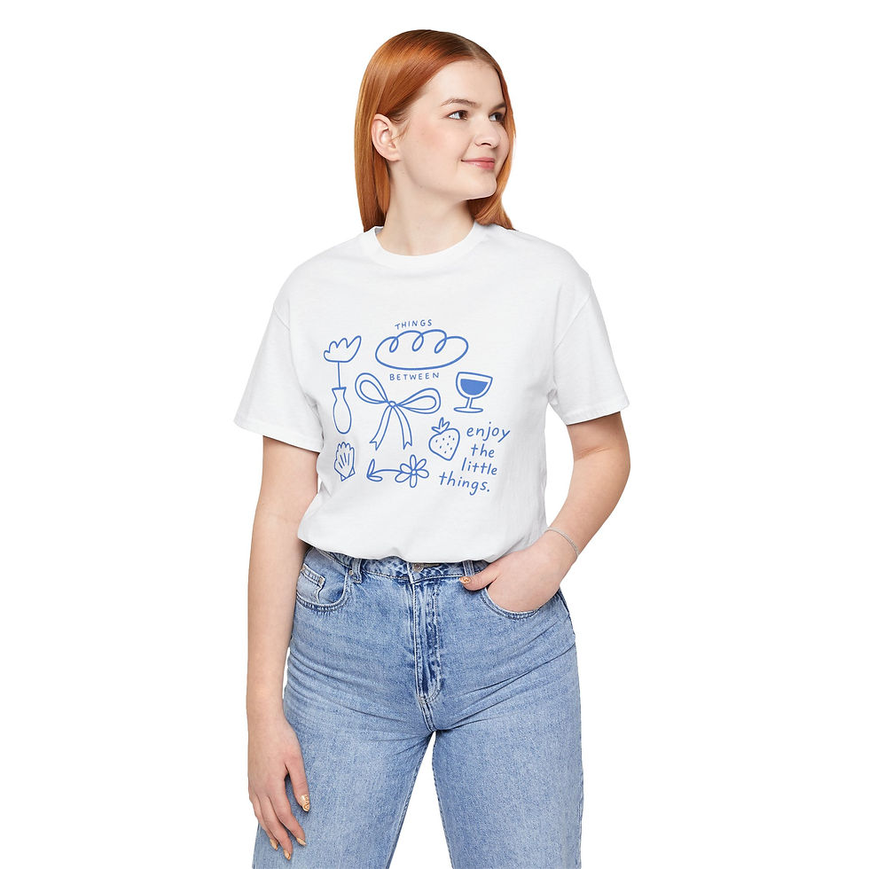 Thumbnail: Enjoy the Little Things Graphic Tee, Summer Beach Graphic Tee, Aesthetic Shirt