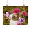 Thumbnail: Rabbit among vibrant flowers, featuring Prairie Rabbit Wall Art, a nature-inspired poster.
