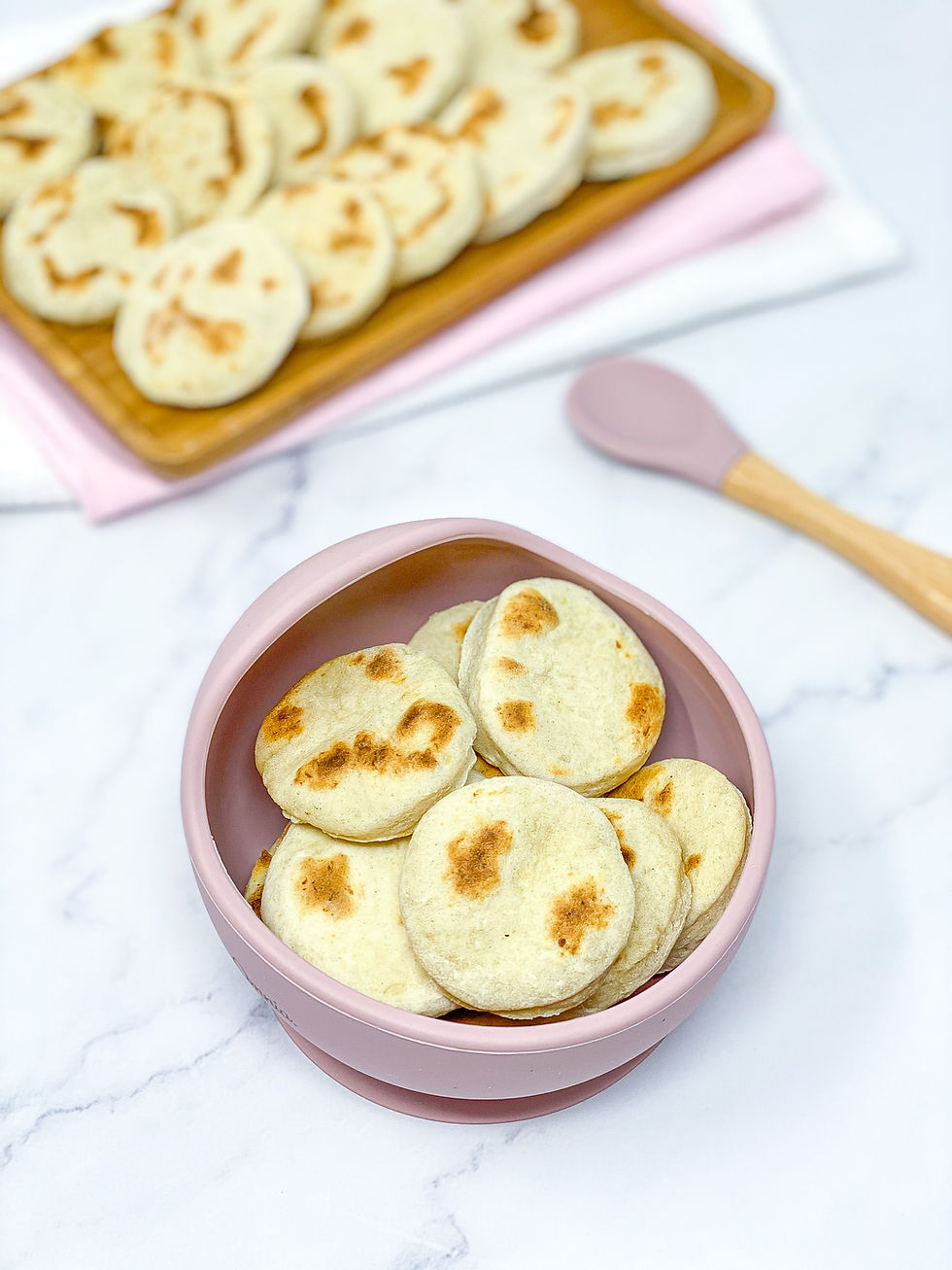 3 INGREDIENTS CAULIFLOWER FLATBREAD for kids blw