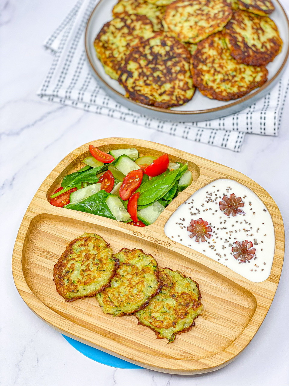 HASH BROWNS with COURGETTES & POTATOES