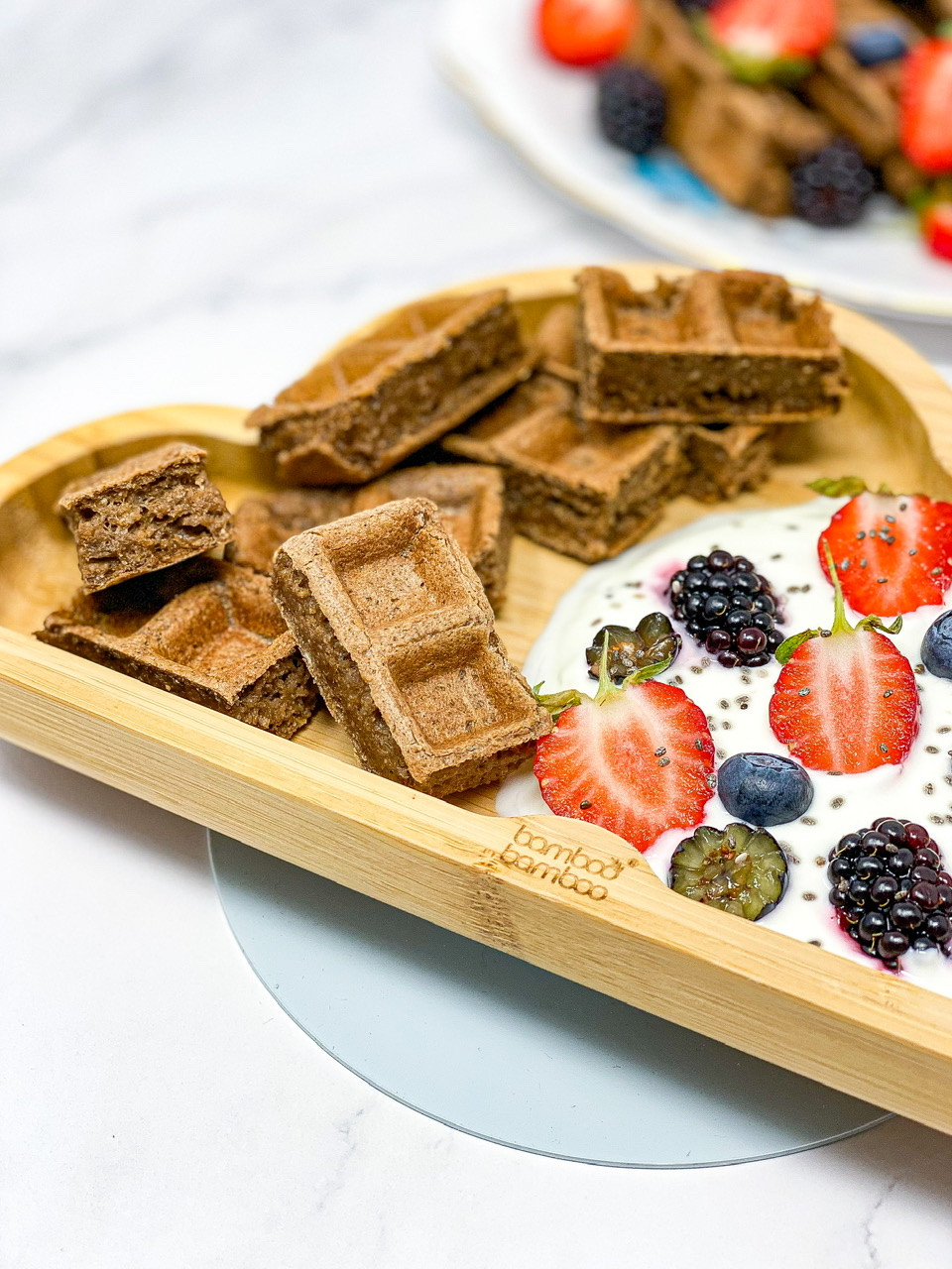 CHOCO - ZUCCHINI WAFFLES