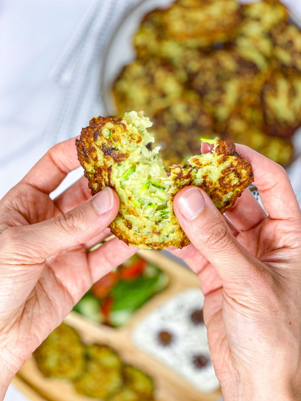 HASH BROWNS with COURGETTES & POTATOES