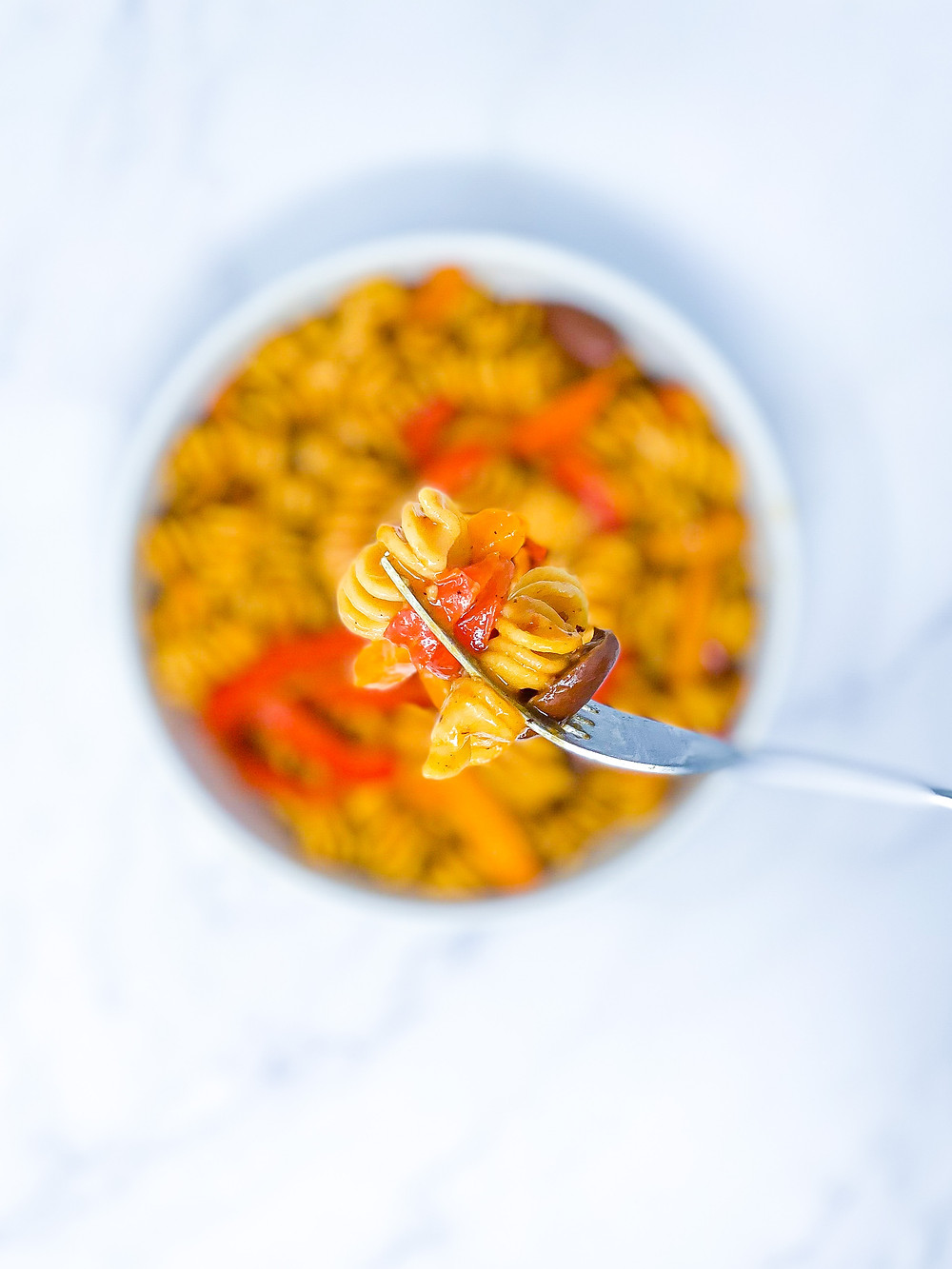 ONE-POT CREAMY PEPPERS PASTA