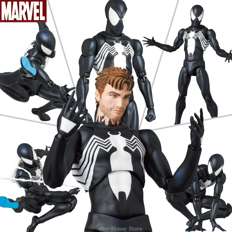 CT Mafex 147 Venom Action Figure Model Toy 1/12 High-Quality Venom Spiderman Sym