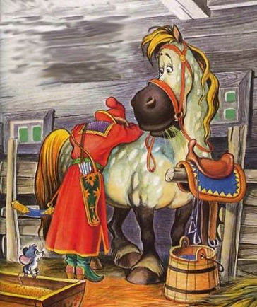 сказка Жар-птица и Василиса-царевна детс