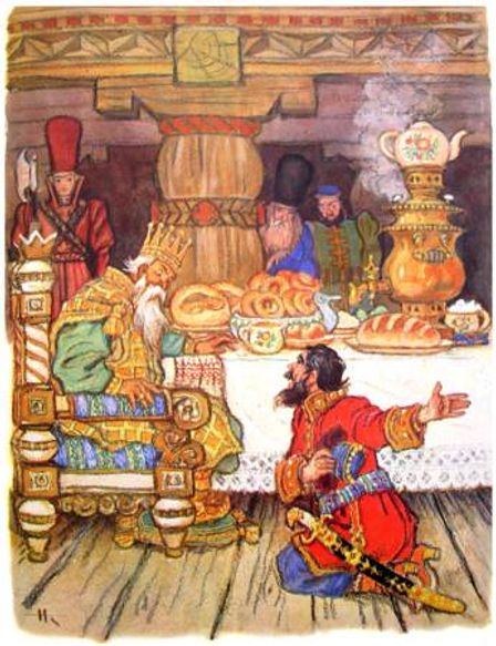сказка Ершова П.П. Конёк - горбунок рис