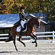 Juliane Dykiel riding Forest