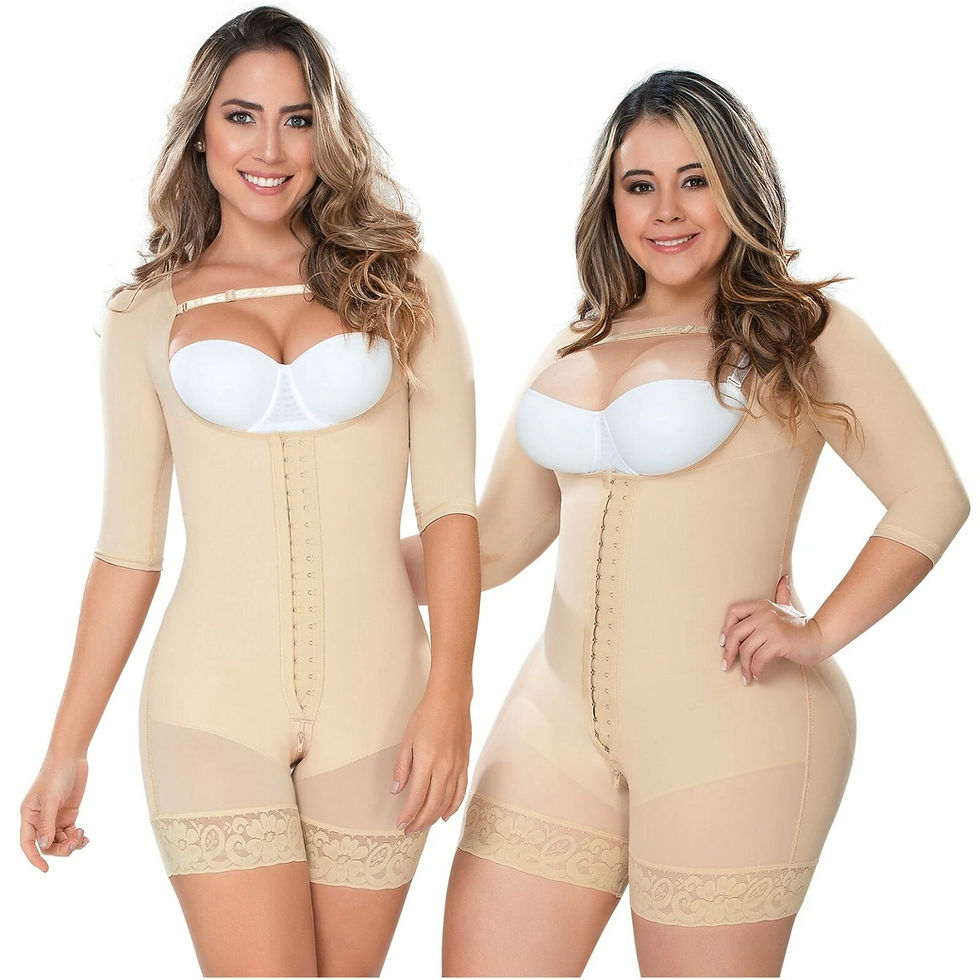 Miniatura: M&D Ref. F0064 Faja corta con mangas
