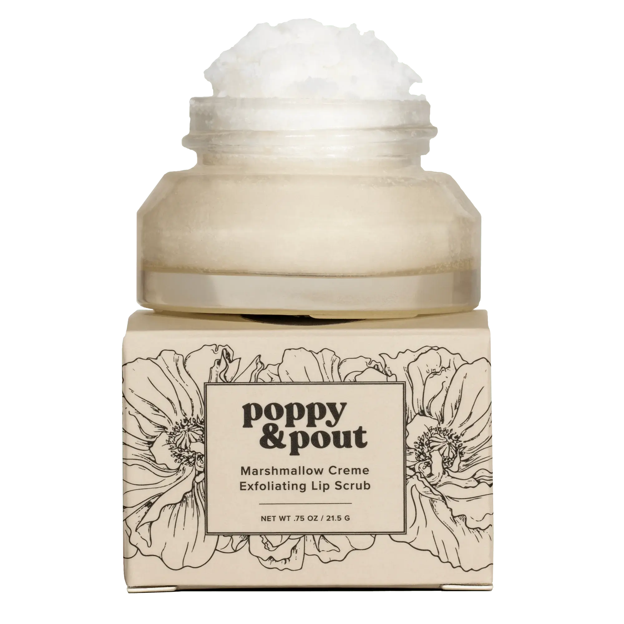 Poppy & Pout Marshmallow Creme Lip Scrub
