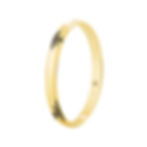 Alianza Oro Amarillo 4 Eguzkilore 3mm Brillo