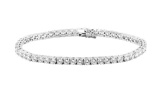 Pulsera Eguzkiboda de Plata Rivier