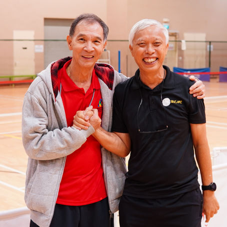 "Stress is individualised." - John Ng (Mental Wellness through Pickleball)