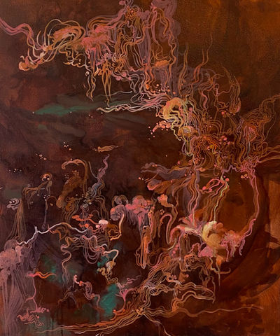 Dust, Oil on canvas, 50 x 60cm