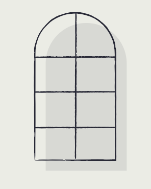 Arched window