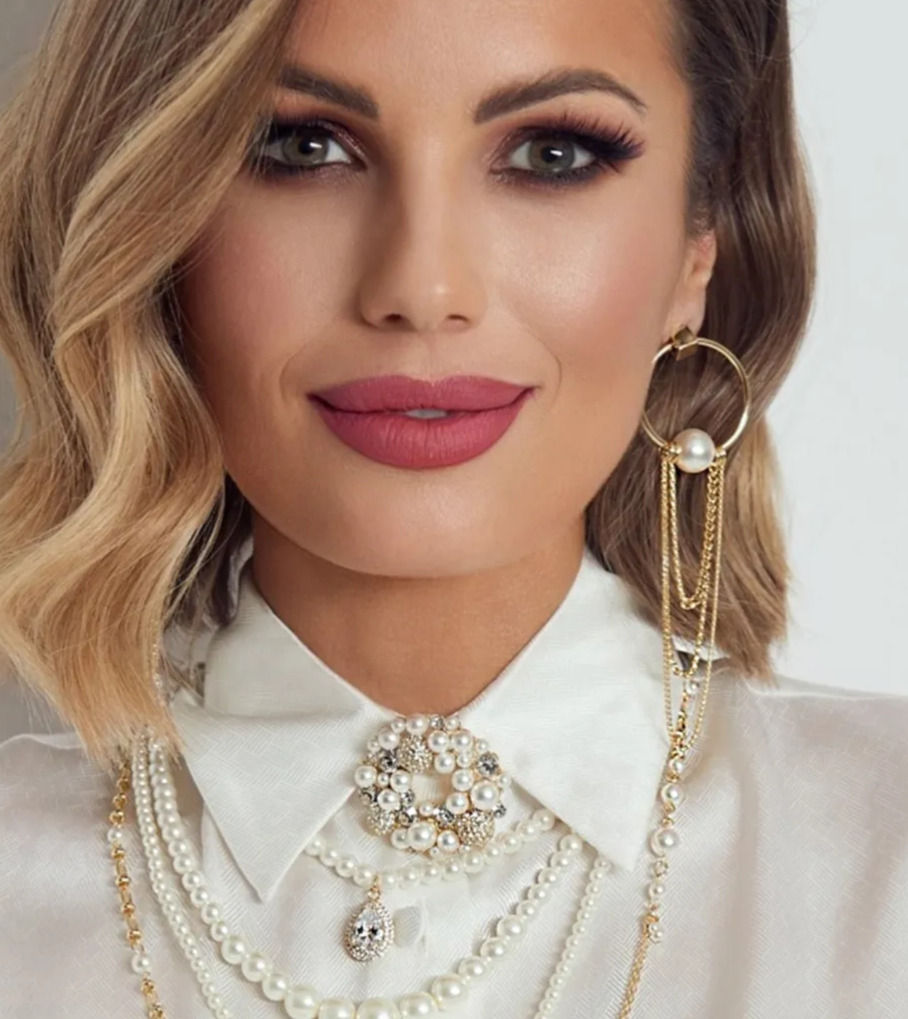 Hình thu nhỏ: VELY Pearl Gold Brooch