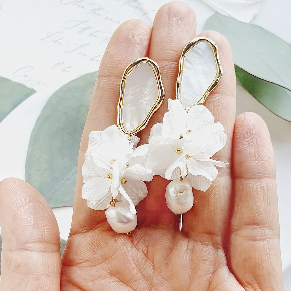 Miniatura: ELOE Mother of Pearl Earrings