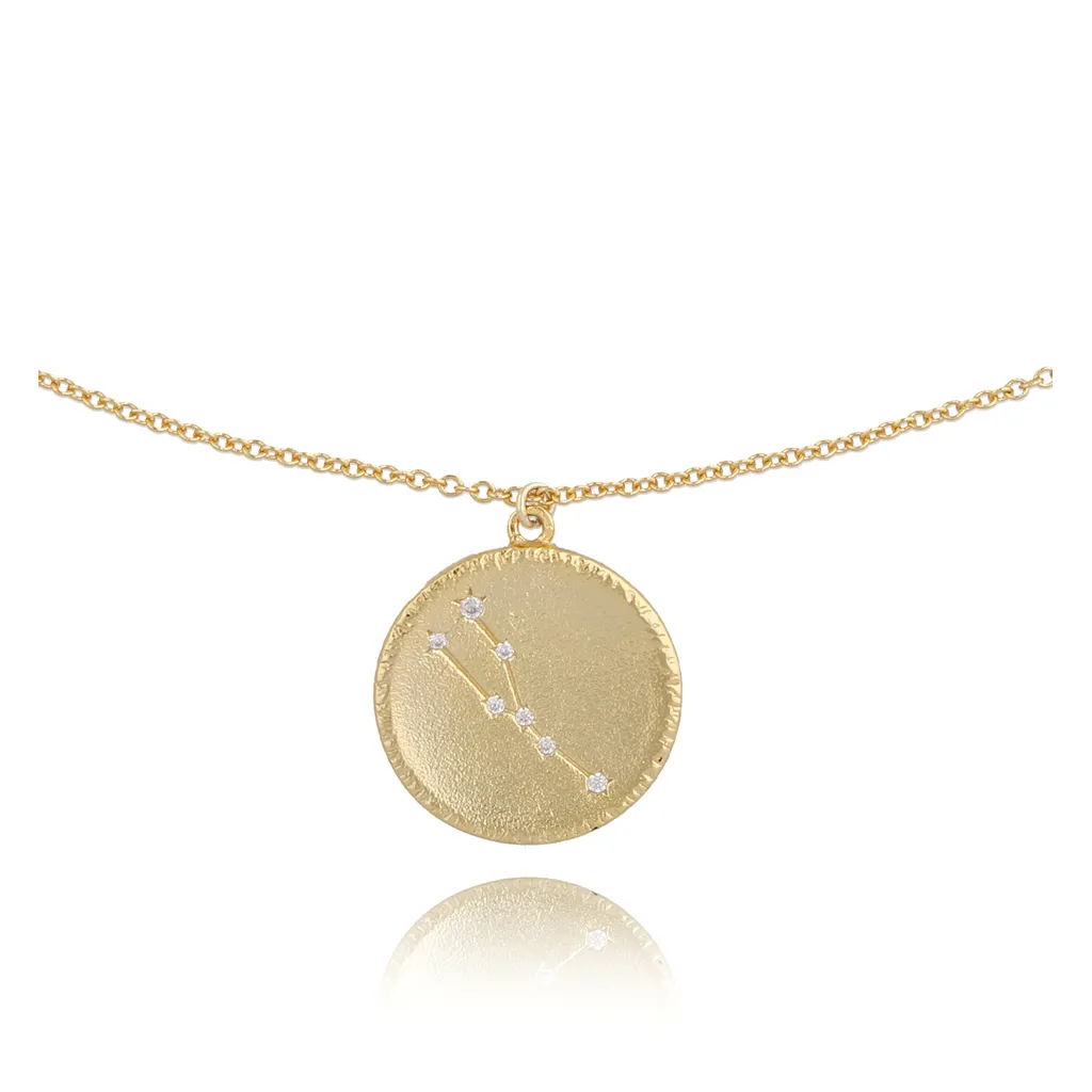Taurus Zodiac Constellation Necklace