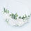 Miniatura: White Green Communion Wreath Headband