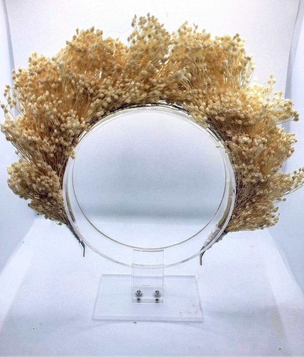 Thumbnail: LILIANA Yellow Limonium Crown