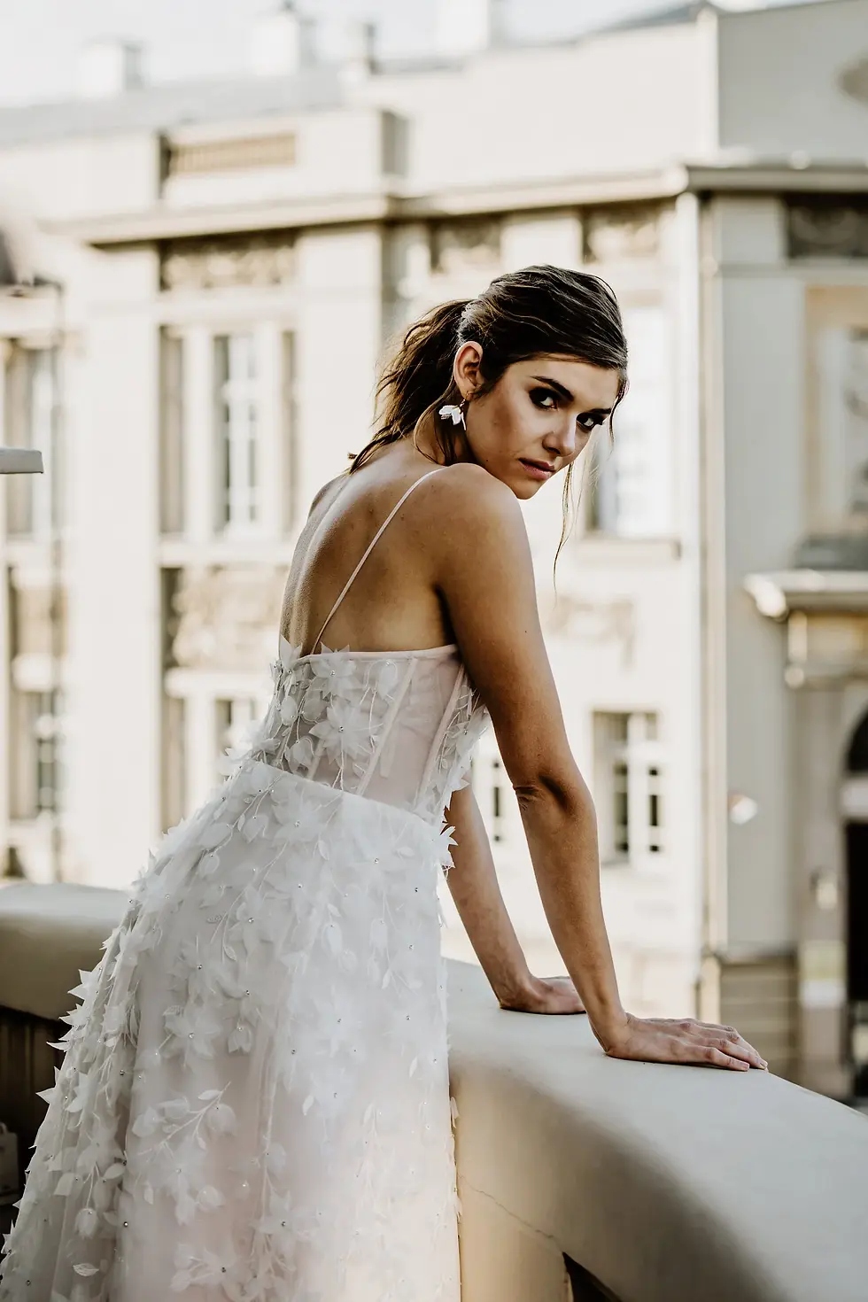 Thumbnail: ROMA Short Flow Earrings 3D