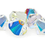 Thumbnail: JASMINE Double Swarovski Crystal Round Silver Bracelet