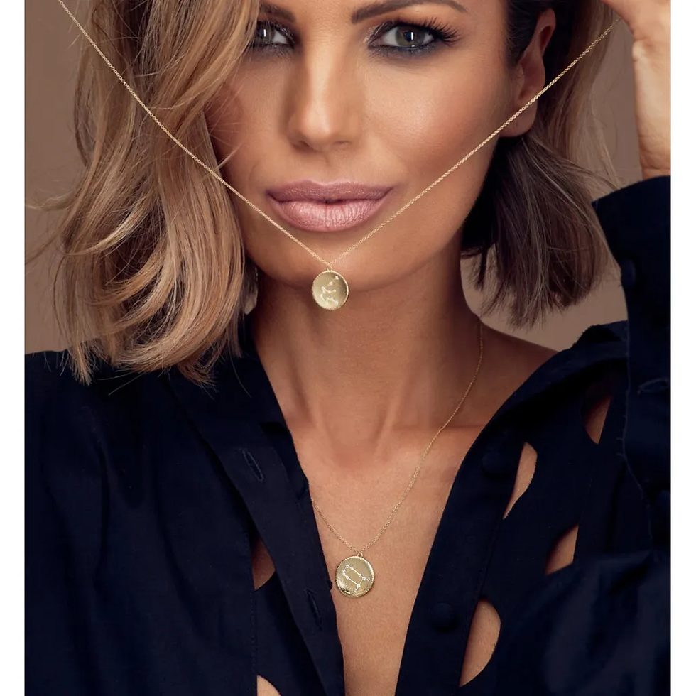 Thumbnail: Virgo Zodiac Constellation Necklace