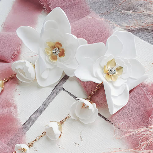 Прев'ю: ECIOSA Flow Bridal Earrings