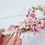 Miniatura: Dusky Pink Wedding Communion Wreath Headband