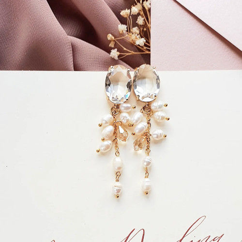 Thumbnail: ESPAROSSA Glamour Earrings