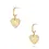 Hình thu nhỏ: LILLIE Heart Gold Earrings