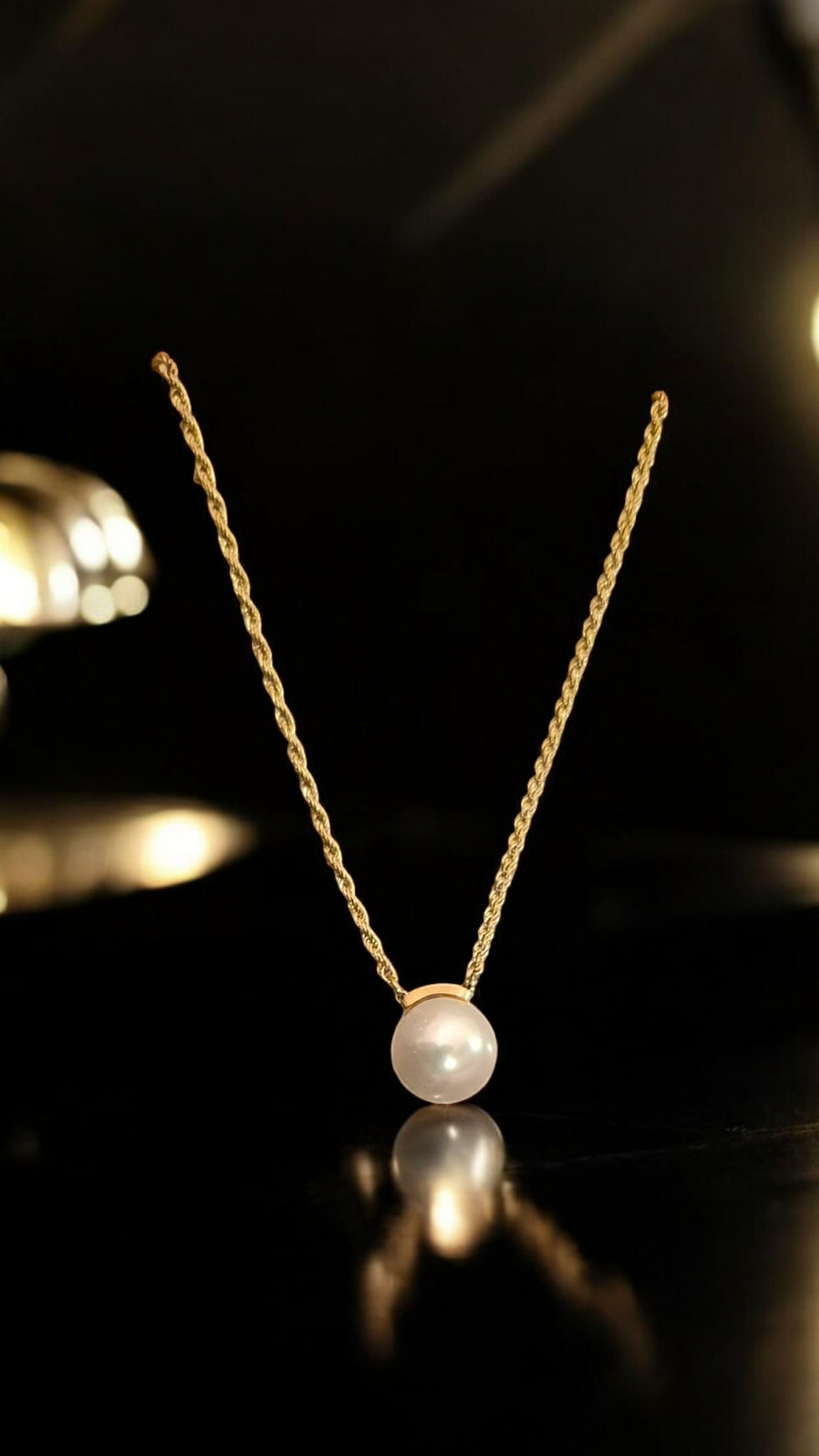 Μικρογραφία: POLY Pearl Drop Necklace