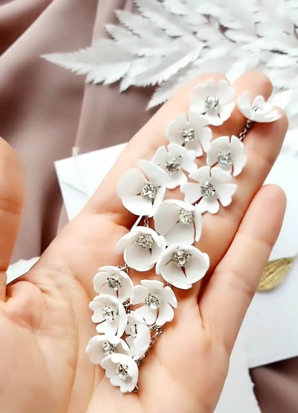 Miniature : ALEA Bridal Silver Earrings