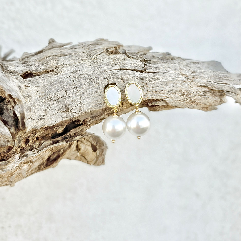 Miniatiūra: Pearl drop Earrings