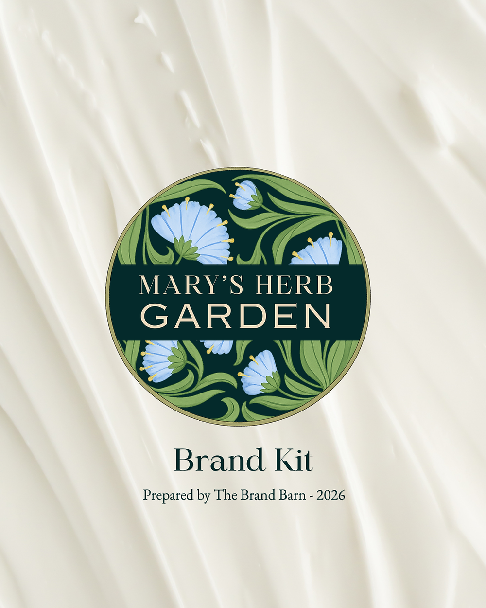 Mary's Herb Garden Brand Kit for website and social