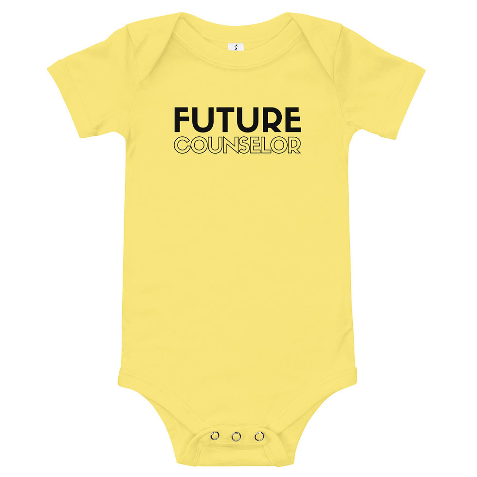 Thumbnail: "Future Counselor" onesie