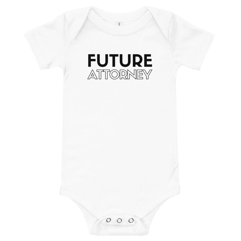 ”Future Attorney” onesie