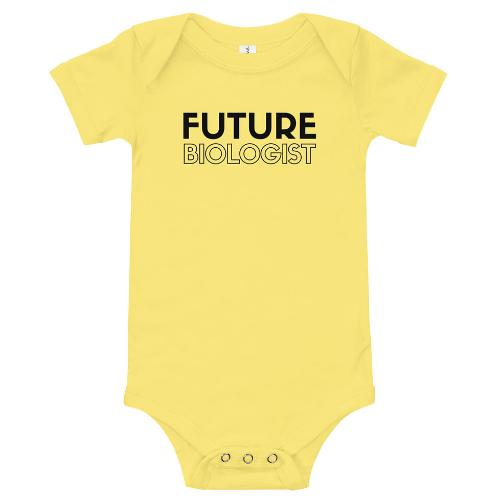 Thumbnail: "Future Biologist" onesie