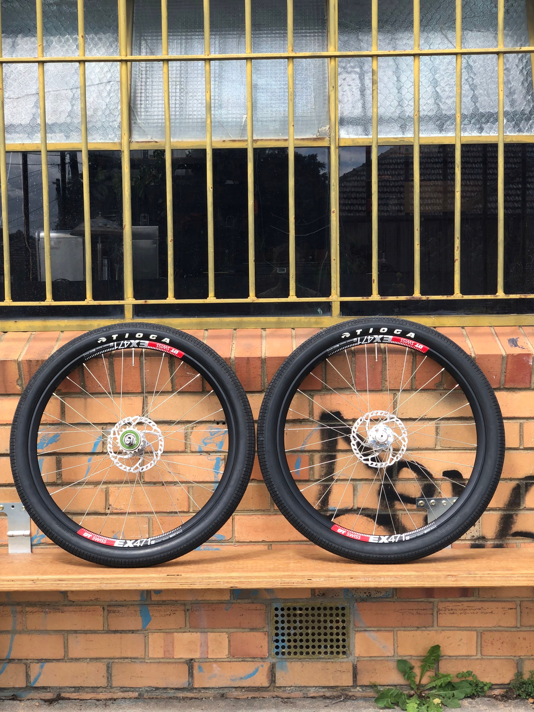 DT Swiss EX471  x White Industries 26" Wheelset