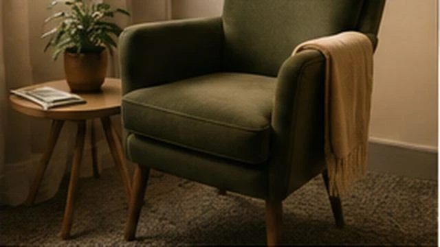 Quiet comfortable room representing rest, support, and compassionate depression self-care