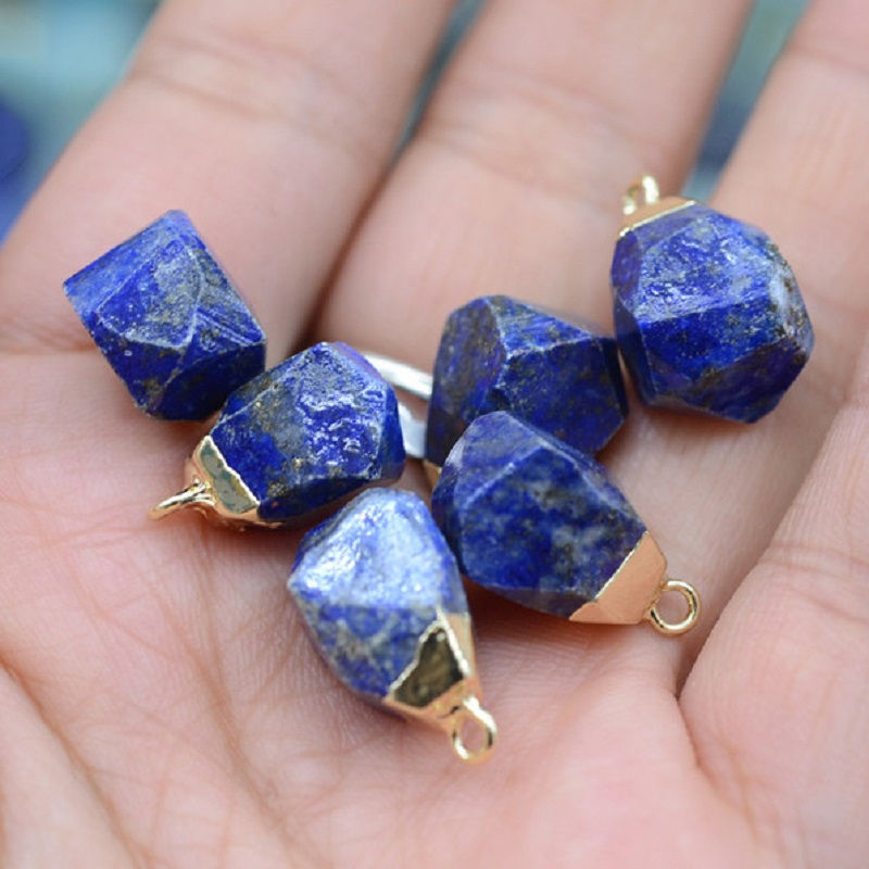 Thumbnail: Healing Citrine Amethyst Pendant Crystal Necklace