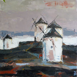 Moulins n°1     60x60