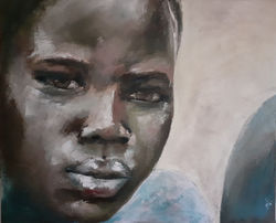 Jeune Africaine  61x50 