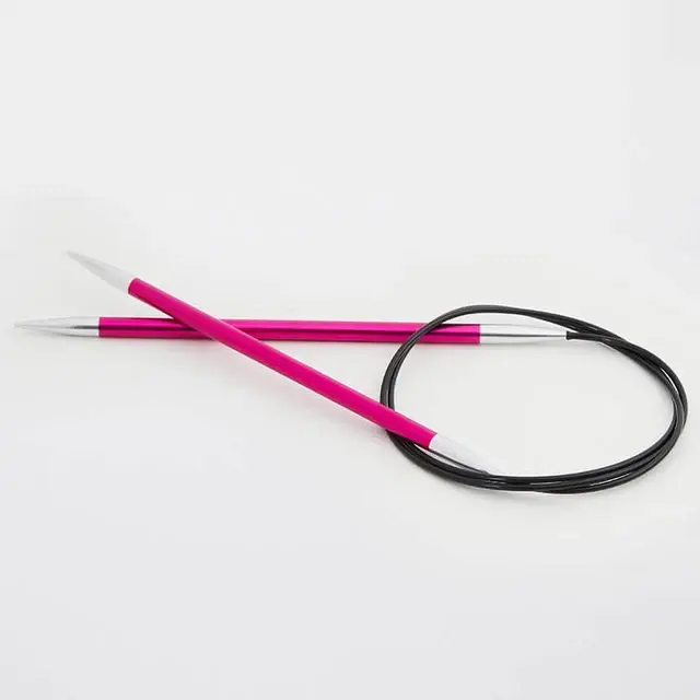 Miniatură: Andrele circulare KnitPro Zing, 40 cm