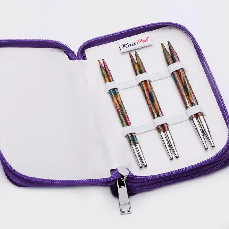 Miniatură: Set Andrele Circulare Interschimbabile KnitPro Symfonie Starter