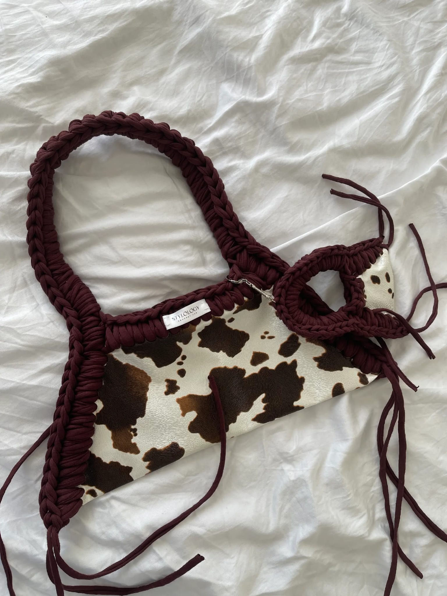 Geantă Cow Print