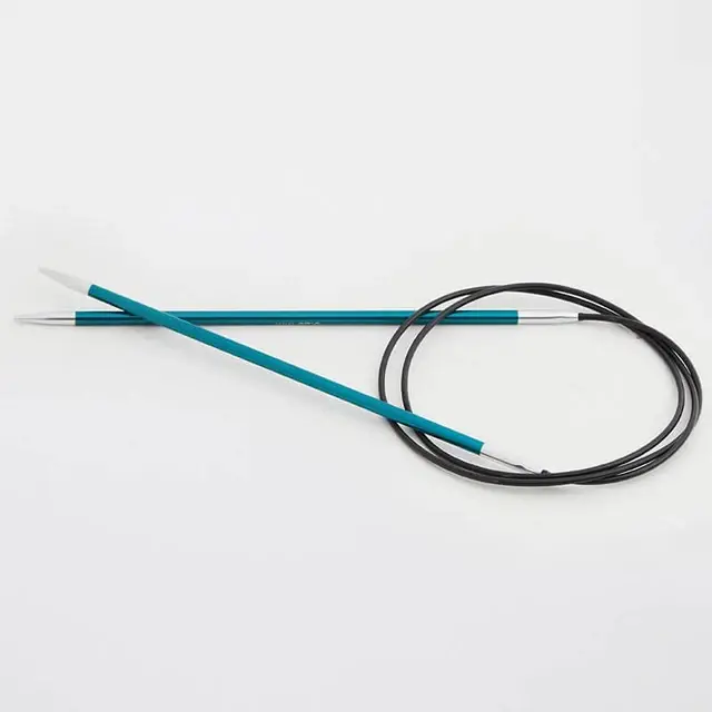 Miniatură: Andrele circulare KnitPro Zing, 40 cm