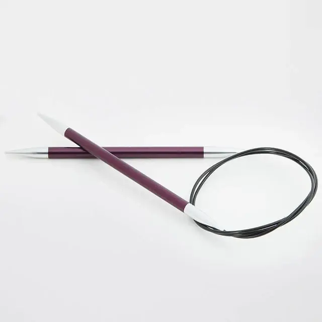 Thumbnail: Andrele circulare KnitPro Zing, 100 cm