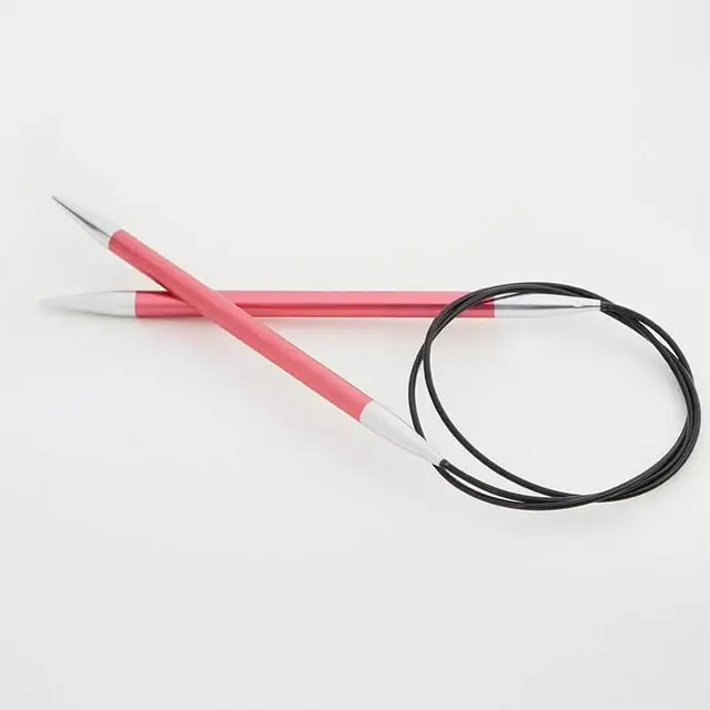 Miniatură: Andrele circulare KnitPro Zing, 40 cm