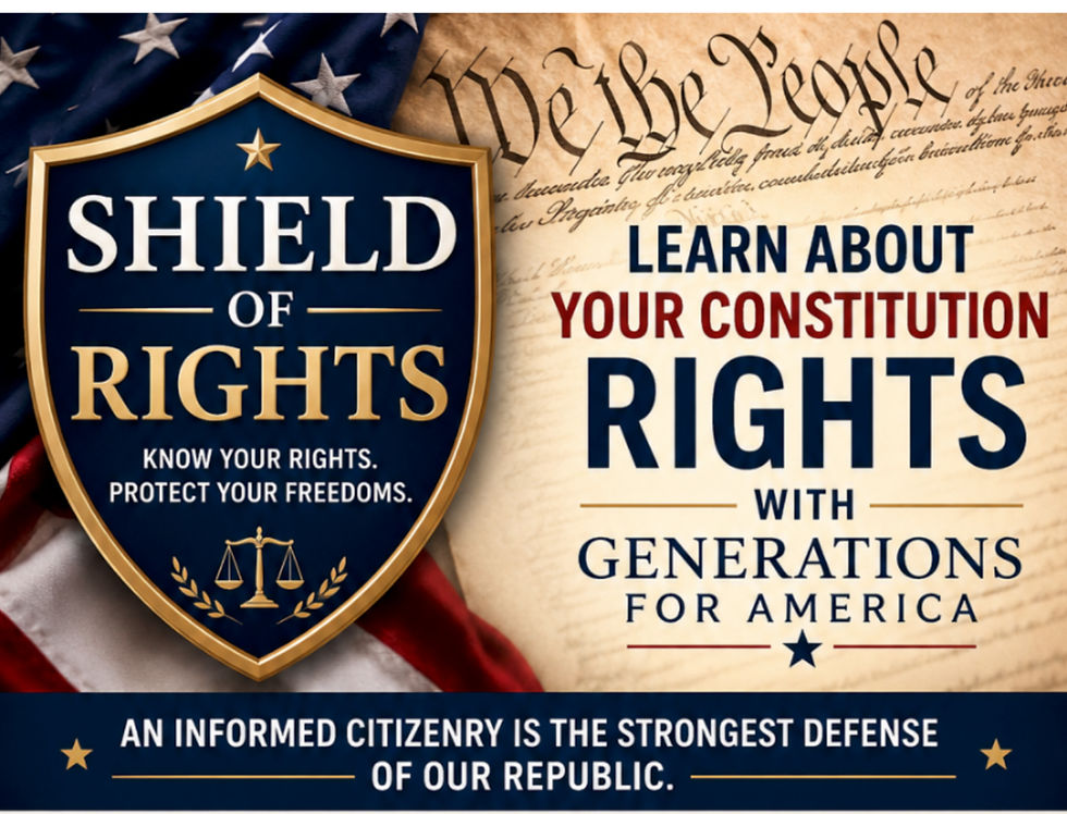 U.S. Constitution: The Shield of Rights Webinars